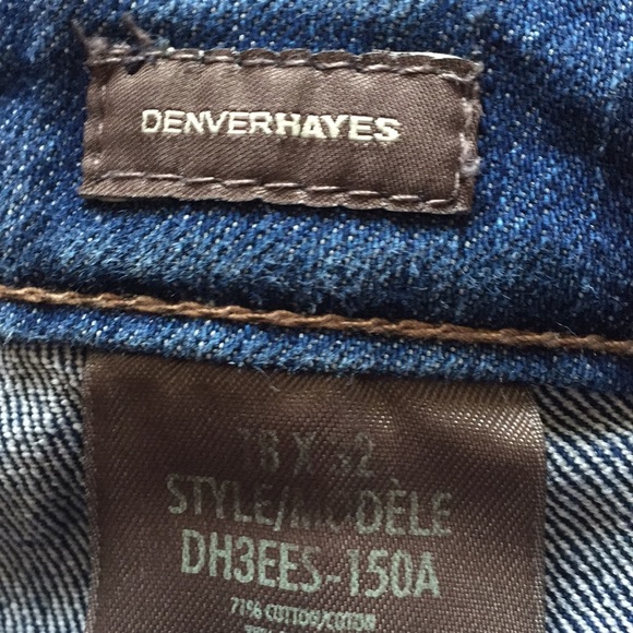 Denver Hayes Ladies Blue Denim Jeans Stretch Plus Size 16 x 32 - Picture 5 of 9